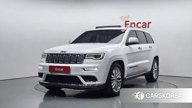 Jeep Grand Cherokee 2018 Белый из Кореи