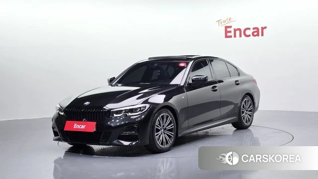 BMW 3 Series (G20) 2022 Черный из Кореи