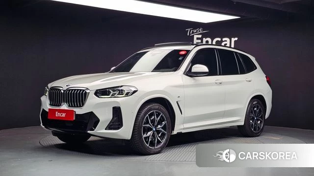 BMW X3 (G01) 2022 Белый из Кореи