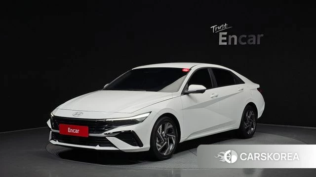 Hyundai The New Avante (CN7) 2024 Белый из Кореи