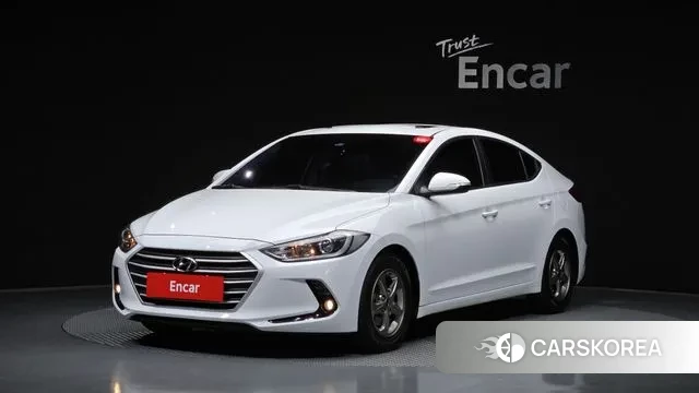 Hyundai Avante AD 2018 Белый из Кореи