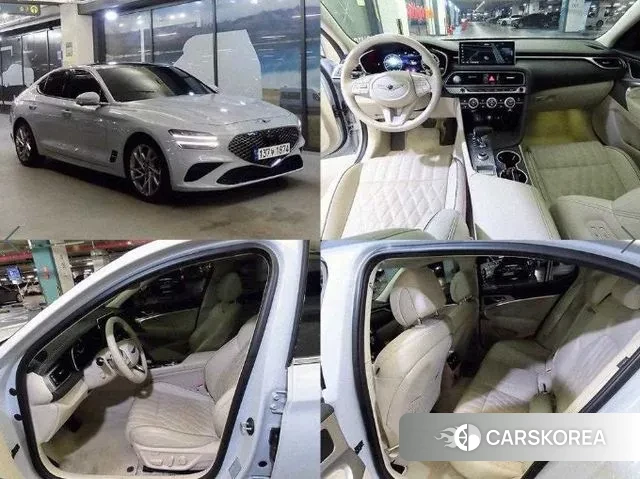 Genesis The New G70 2021 Серебристо-серый из Кореи