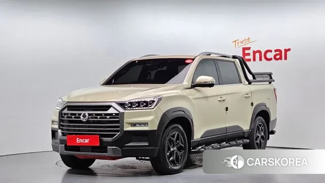 Ssangyong The New Rexton Sport 2024 Жемчужный цвет из Кореи