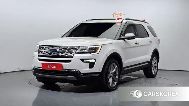 Ford Explorer 2018 Белый из Кореи