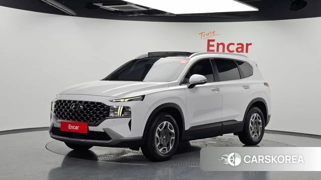 Hyundai The New Santa Fe 2021 Белый из Кореи