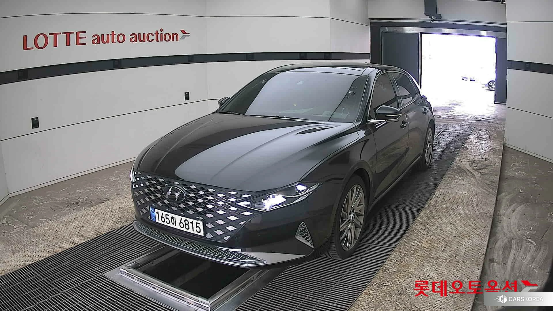 Hyundai Grandeur 2022 Midnight Black Pearl из Кореи