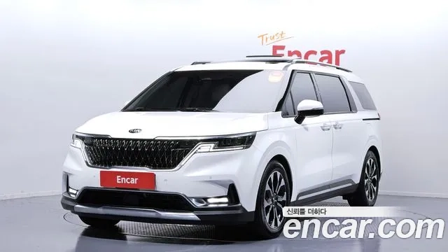 Kia Carnival 4th generation 2021 Белый из Кореи