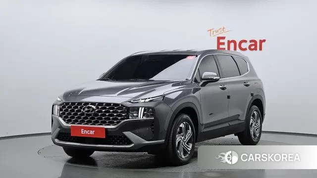 Hyundai The New Santa Fe 2023 Серый из Кореи