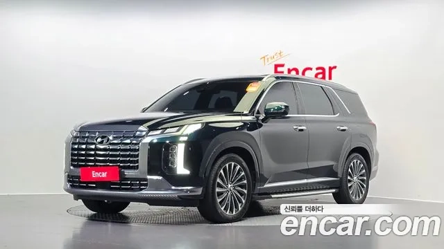 Hyundai The New Palisade 2022 Темно-зеленый из Кореи