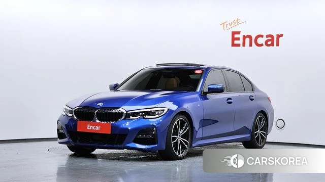 BMW 3 Series (G20) 2022 Синий из Кореи
