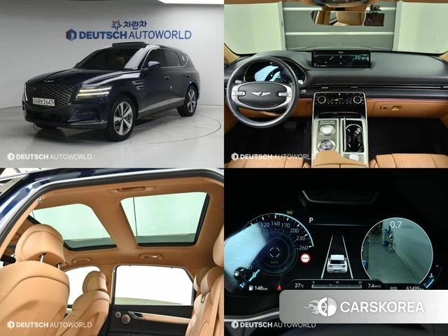 Genesis GV80 2022 Синий из Кореи
