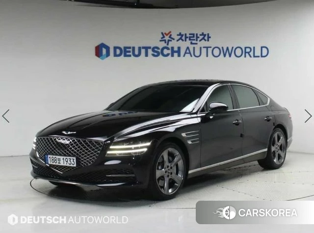 Genesis G80 (RG3) 2020 Черный из Кореи