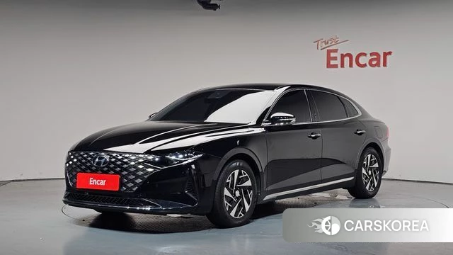 Hyundai The New Grandeur IG Hybrid 2020 Черный из Кореи