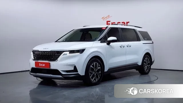 Kia Carnival 4th generation 2023 Белый из Кореи