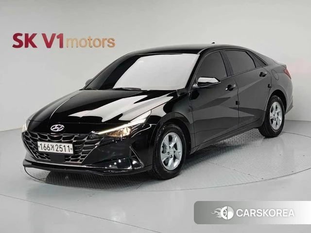 Hyundai Avante (CN7) 2020 Черный из Кореи