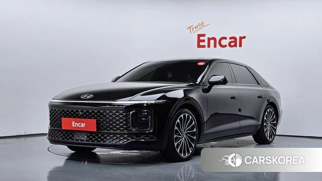 Hyundai Grandeur Hybrid (GN7) 2023 Черный из Кореи