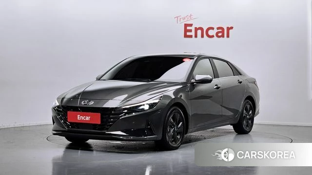 Hyundai Avante (CN7) 2021 Серый из Кореи
