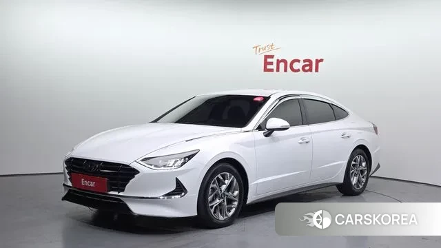 Hyundai Sonata (DN8) 2019 Белый из Кореи
