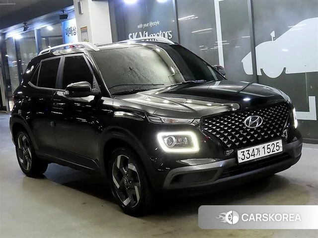 Hyundai Venue 2020 Черный из Кореи