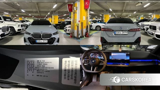 BMW 5 Series (G60) 2025 Серый из Кореи