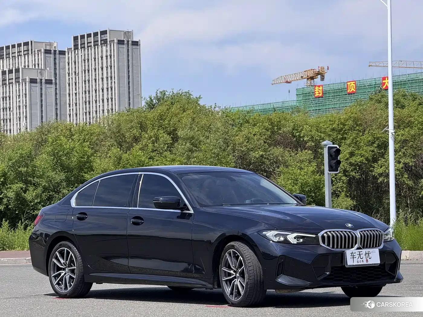BMW 3 series 2023 Черный из Китая