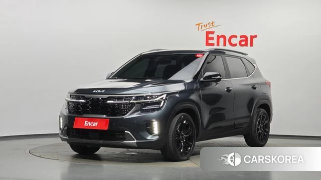 Kia The New Seltos 2023 Серый из Кореи