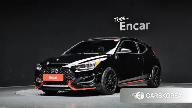 Hyundai Veloster (JS) 2018 Черный из Кореи