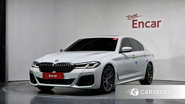 BMW 5 Series (G30) 2021 Белый из Кореи