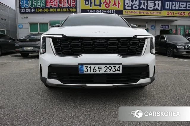 Kia The New Sorento 4th Generation 2023 Белый из Кореи