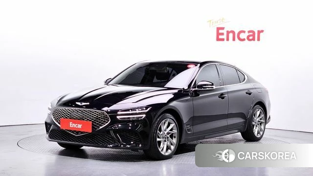 Genesis The New G70 2021 Черный из Кореи