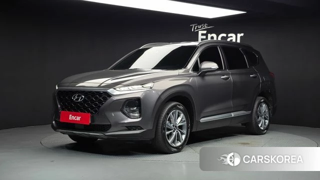 Hyundai Santa Fe TM 2019 Серый из Кореи