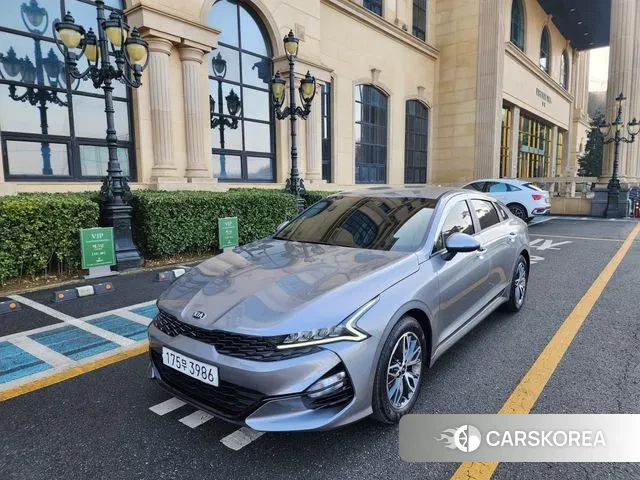 Kia K5 3rd generation 2020 Серый из Кореи