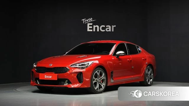 Kia Stinger 2020 Красный из Кореи