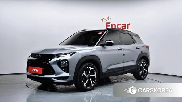 Chevrolet (GM Daewoo) Trailblazer 2022 Серебристо-серый из Кореи