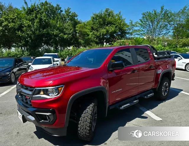 Chevrolet (GM Daewoo) Real New Colorado 2021 Красный из Кореи