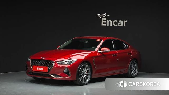 Genesis G70 2019 Красный из Кореи