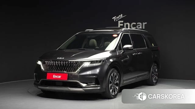Kia Carnival 4th generation 2022 Серый из Кореи