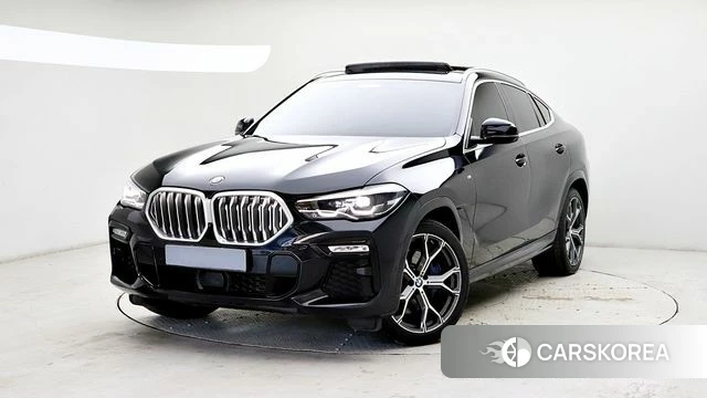 BMW X6 (G06) 2020 Синий из Кореи