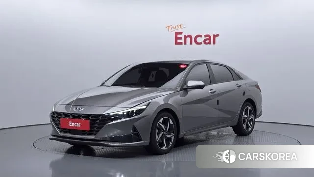 Hyundai Avante (CN7) 2020 Серебряный из Кореи