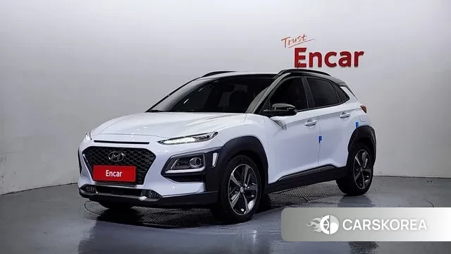 Hyundai Kona 2018 Белый из Кореи