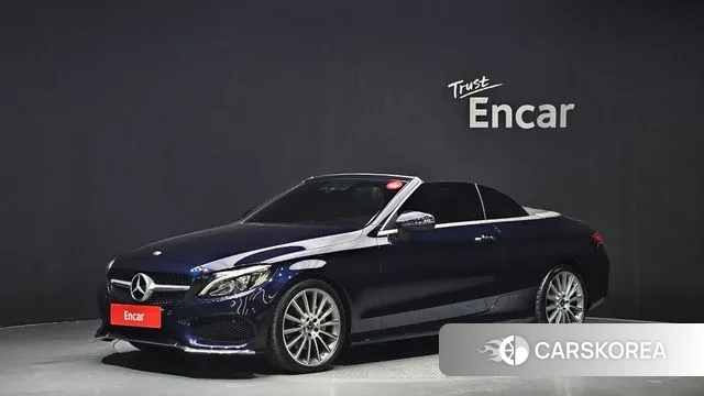 Mercedes-Benz C-Class W205 2018 Синий из Кореи