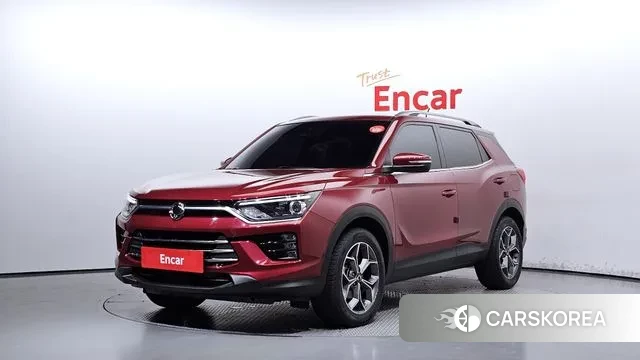 Ssangyong Beautiful Korando 2020 Красный из Кореи