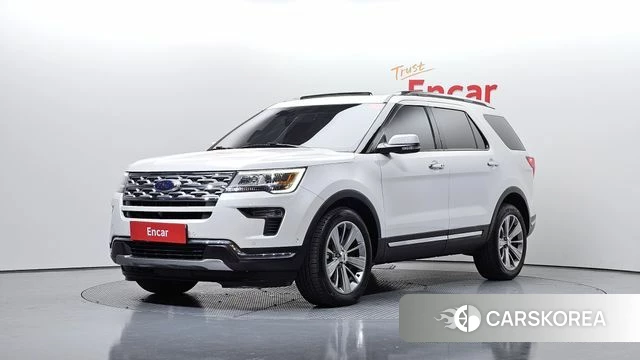 Ford Explorer 2018 Белый из Кореи