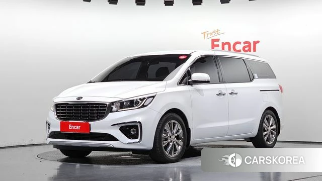 Kia The New Carnival 2019 Белый из Кореи