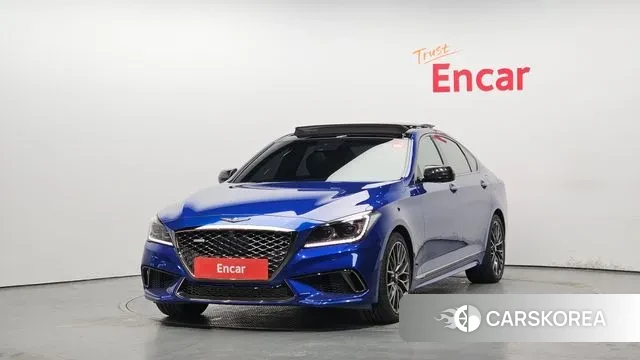 Genesis G80 2018 Синий из Кореи