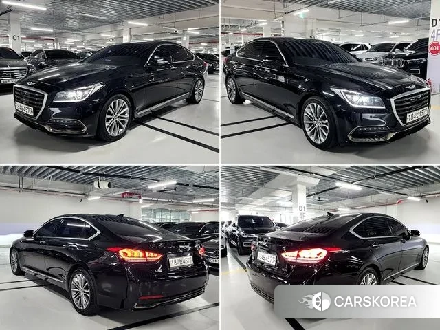 Genesis G80 2019 Черный из Кореи