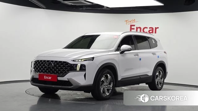 Hyundai The New Santa Fe 2022 Белый из Кореи