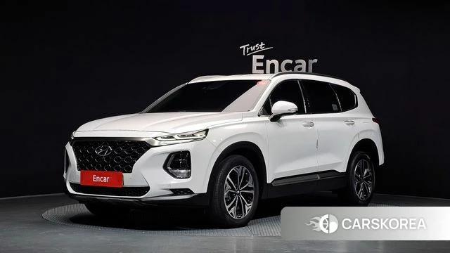 Hyundai Santa Fe TM 2018 Белый из Кореи