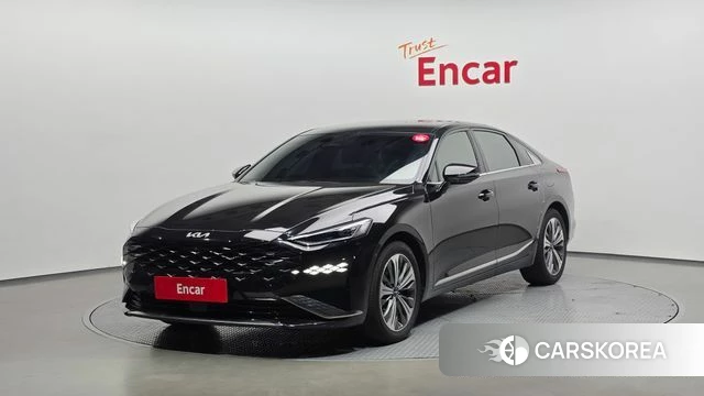 Kia K8 Hybrid 2021 Черный из Кореи