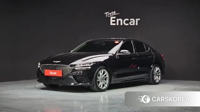 Genesis The New G70 2021 Черный из Кореи